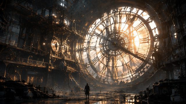 Ruined Clockwork Cathedral — ChatGPT, Claude & Gemini theme preview