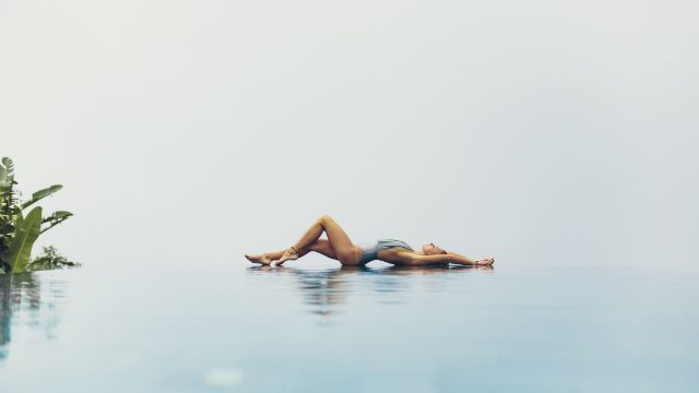 Girl on a water surface — ChatGPT, Claude & Gemini theme preview